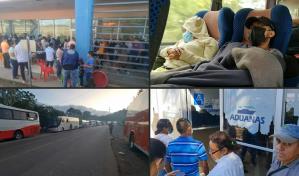 Calvario de migrantes nicaragüenses arranca en control fronterizo de Honduras