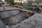 Inician construcción del puente que colapsó en La Otra Banda, en Higüey