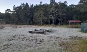 El frío de Valle Nuevo