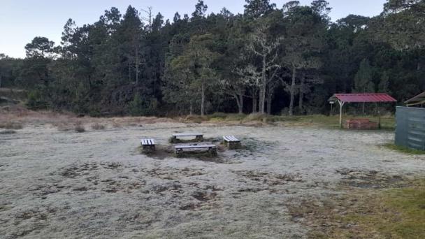 El frío de Valle Nuevo