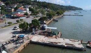 Portuaria dice entregar&aacute; muelle restaurado de Saman&aacute; el 12 de enero