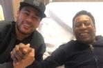 “Pelé transformó el fútbol en arte”, dice Neymar
