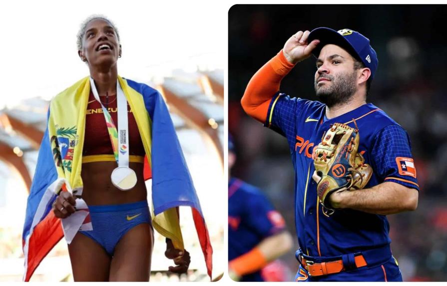 Yulimar Rojas y José Altuve, los atletas del año para la prensa venezolana