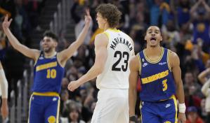 VIDEO | Jordan Poole suma 26 puntos y Warriors derrotan al Jazz
