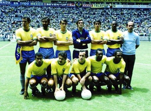 Con la selección brasileña, Pelé dejó su imagen más perdurable