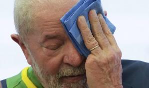 Lula rompe a llorar al hablar del aumento de la desigualdad en Brasil