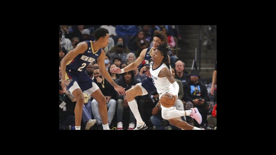 Con 32 puntos de Ja Morant, Grizzlies vence a Pelicans Con 32 puntos de Ja Morant, Grizzlies vence a Pelicans