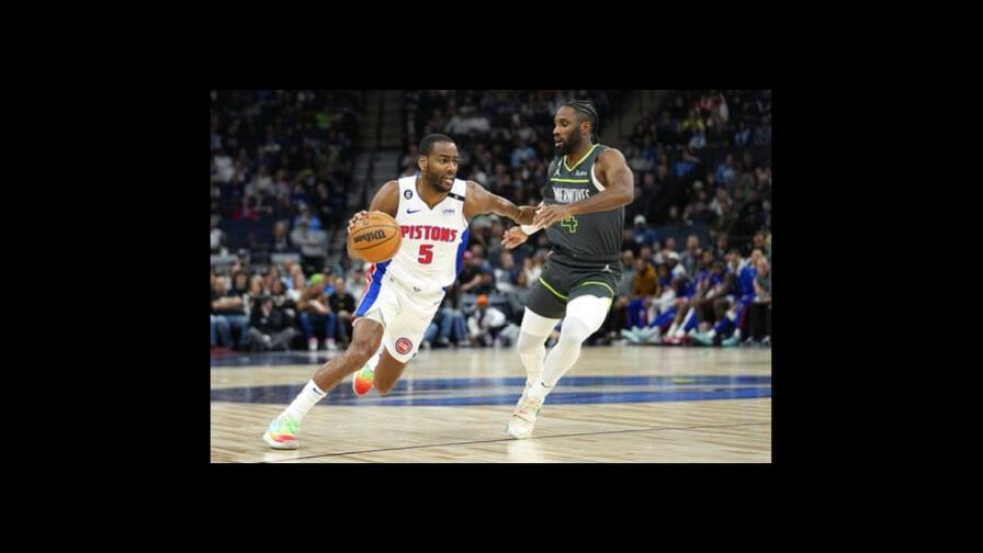 Con 65 puntos de su banca, Pistons vence a Timberwolves Con 65 puntos de su banca, Pistons vence a Timberwolves