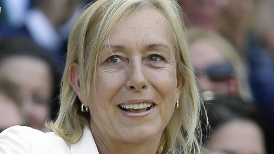 Martina Navratilova anuncia que padece un cáncer de seno y de garganta