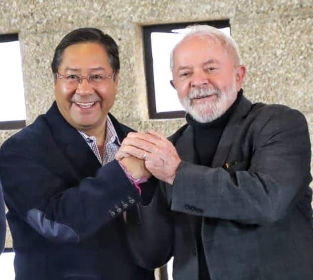Lula y Arce quieren impulsar la cooperación energética entre Brasil y Bolivia