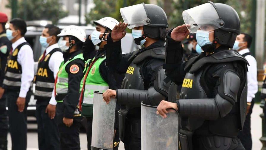 Policía de Perú se desliga de “marcha por la paz” tras críticas por activismo