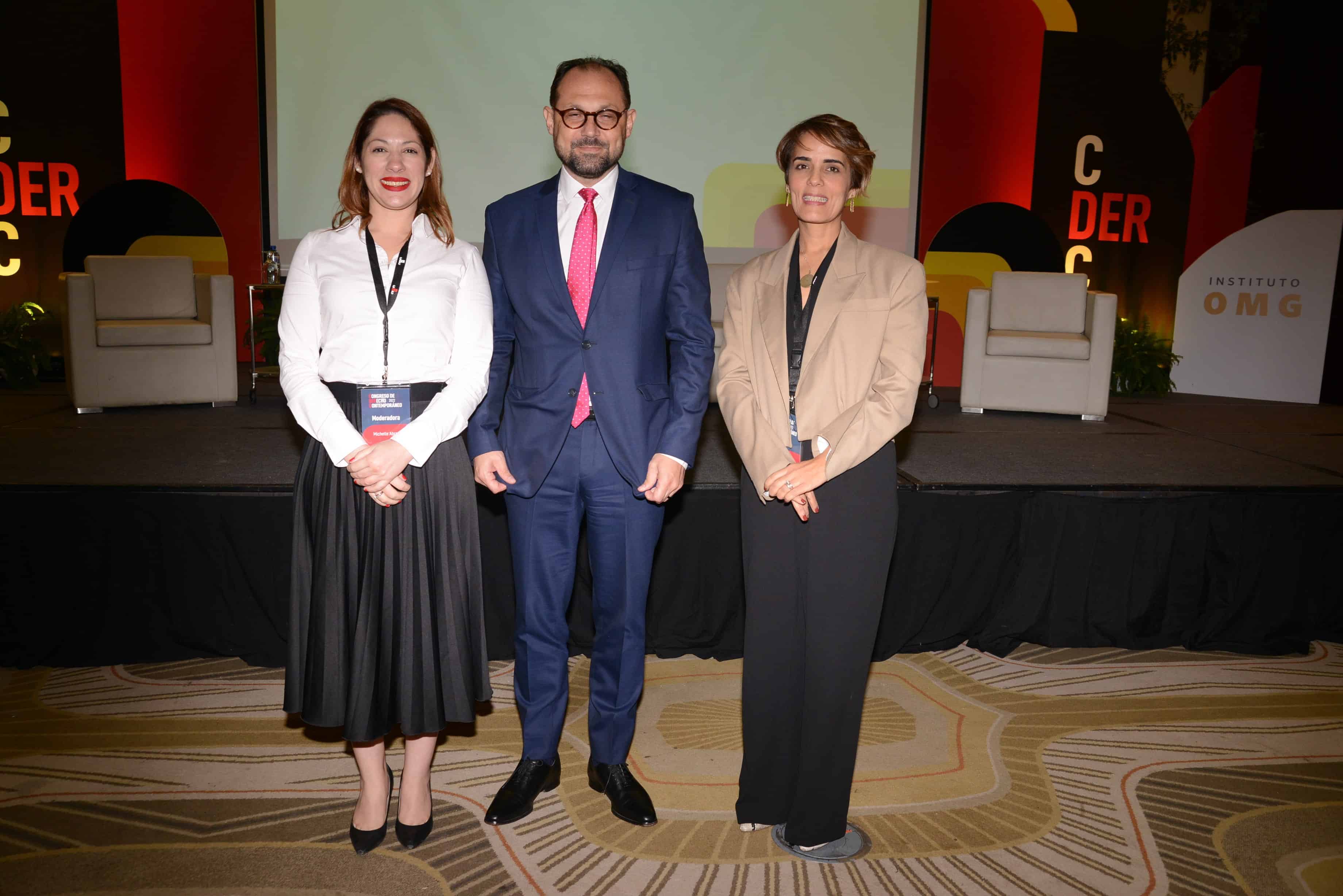 Michelle Abreu, Thoma´s Plisson y Esperanza Cabral.