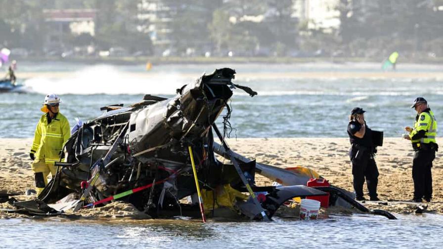 Accidente de helicópteros en Australia deja cuatro muertos