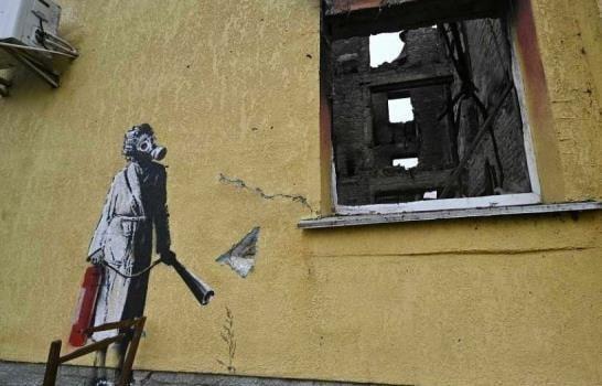 El presunto autor del robo de un Banksy en Ucrania se enfrenta a 12 años