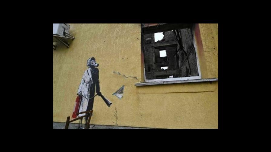 El presunto autor del robo de un Banksy en Ucrania se enfrenta a 12 años