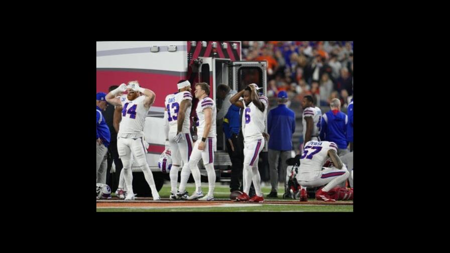 Video | Hamlin de Bills colapsa en duelo ante Bengals