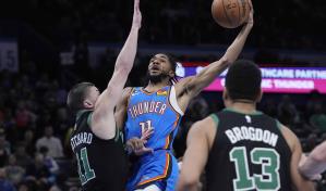 VIDEO | Thunder aplasta a los Celtics y son líderes de la NBA