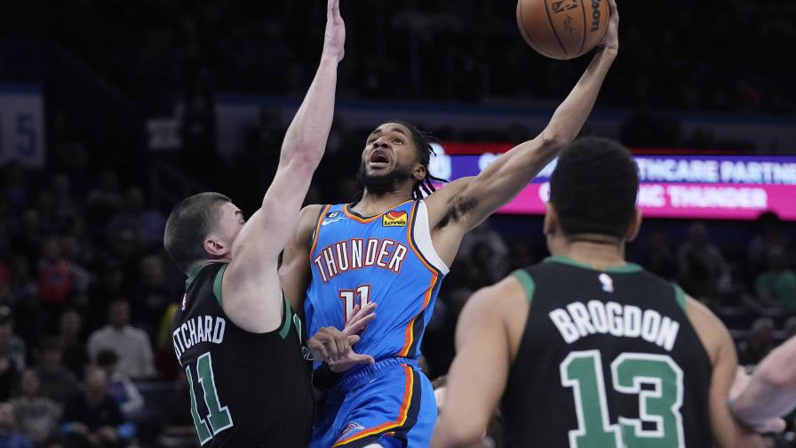 VIDEO | Thunder aplasta a los Celtics y son líderes de la NBA