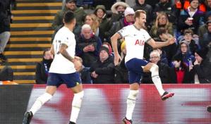 Con doblete de Kane, Tottenham aplasta 4-0 al Crystal Palace