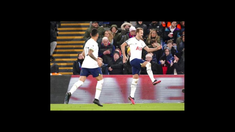Con doblete de Kane, Tottenham aplasta 4-0 al Crystal Palace Con doblete de Kane, Tottenham aplasta 4-0 al Crystal Palace