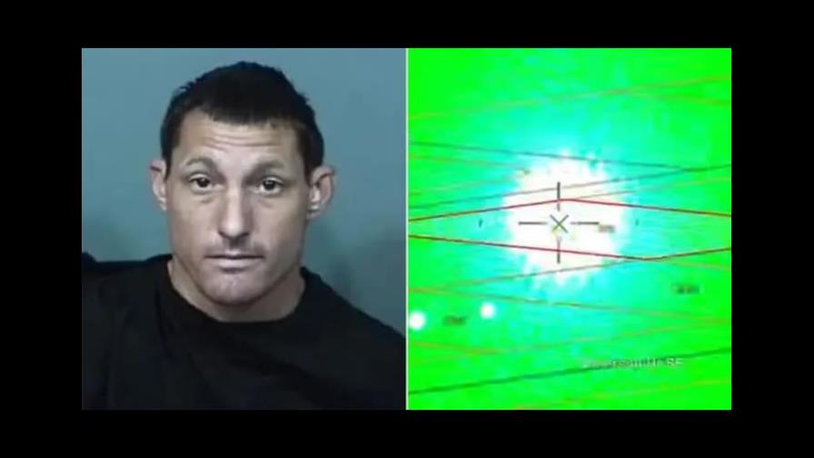 Detenido por apuntar con luz láser a un helicóptero de la Policía en Florida