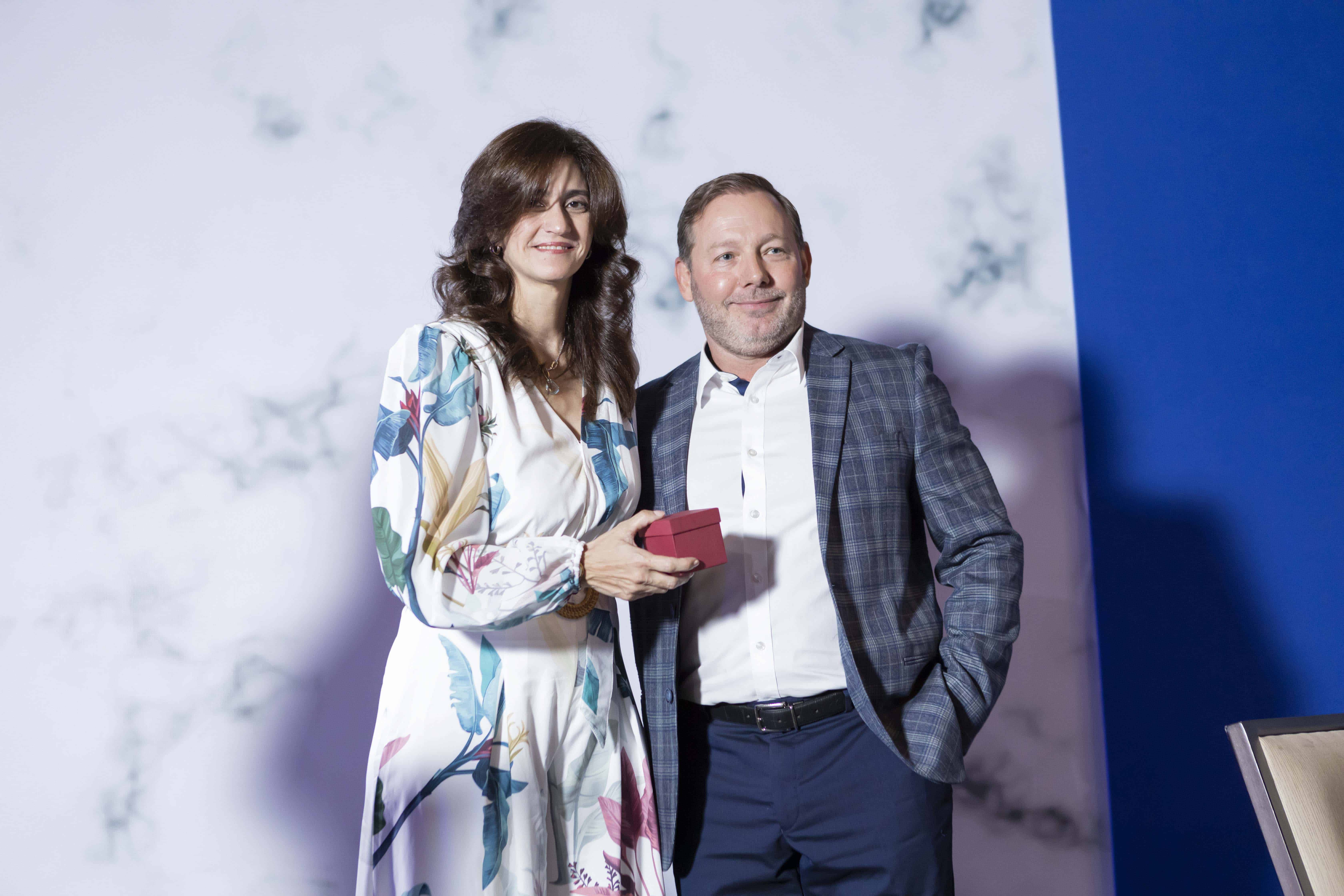 Nydia Pawiewonsky y Richard Lafond.