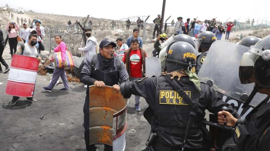 Las protestas en Perú se concentran en las carreteras de una sola región