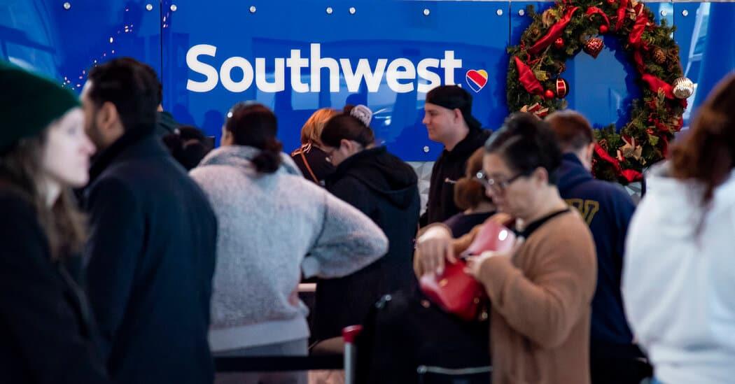 Colapso por tormenta puede costarle a Southwest Airlines hasta 825 millones