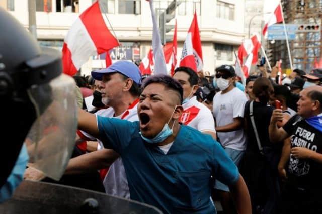 Las protestas en Perú, más tímidas, concentradas y con diversidad de demandas