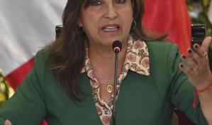 Presidenta Boluarte pide diálogo para poner fin a protestas en Perú