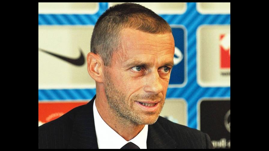 El presidente de la UEFA Aleksander Ceferin es el único candidato a su sucesión