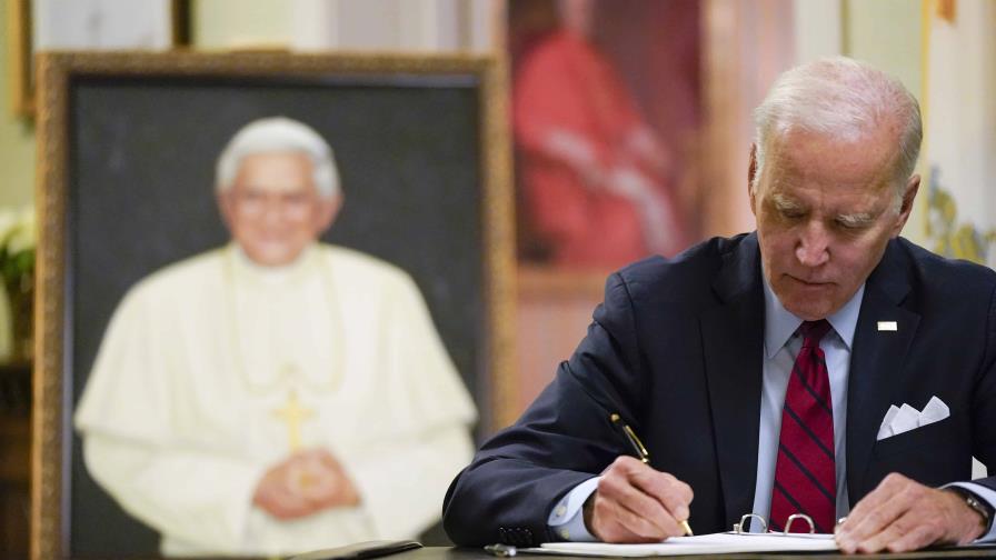 Biden da sus condolencias por la muerte del papa emérito Benedicto XVI