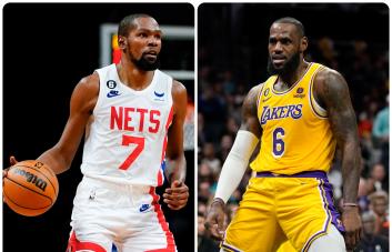 LeBron y Durant lideran votación anticipada del Juego de Estrellas de la NBA