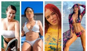 Las famosas se destapan en Año Nuevo