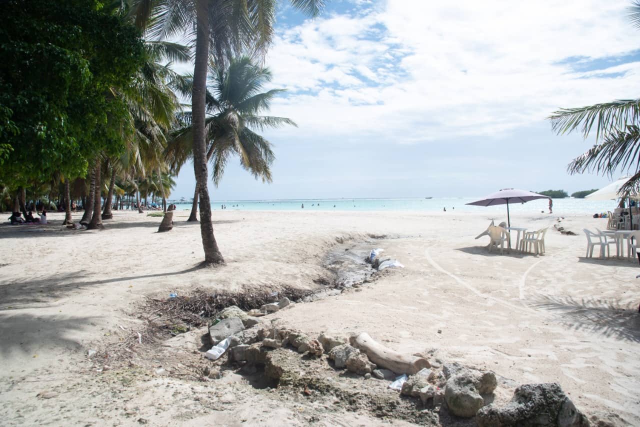 Playa de Boca Chica.<br>