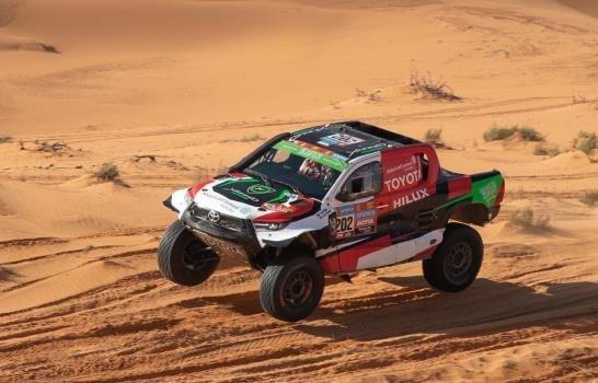 Al-Rajhi ganó en autos en la jornada de hoy en Rally Dakar