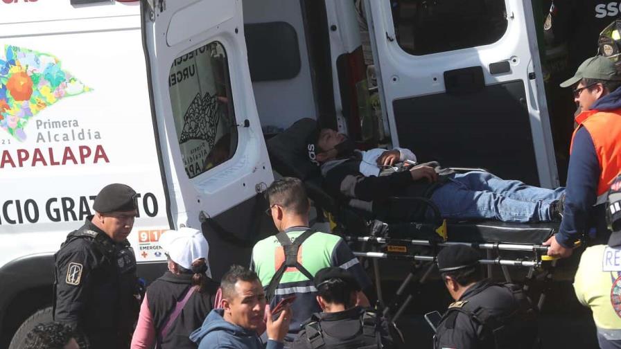 Confirman un muerto y más de 50 lesionados por choque en metro de México