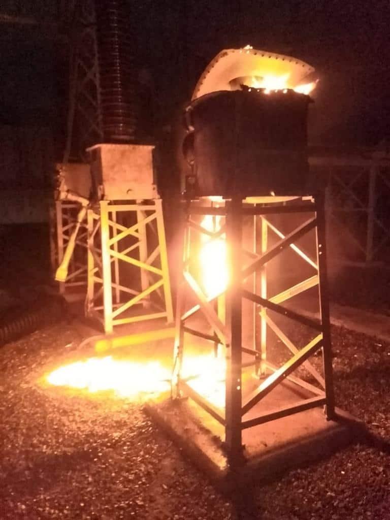 Explosión afecta servicio eléctrico en sectores de la capital; Edesur corrige falla