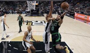 VIDEO | Celtics escapan con la victoria ante Spurs