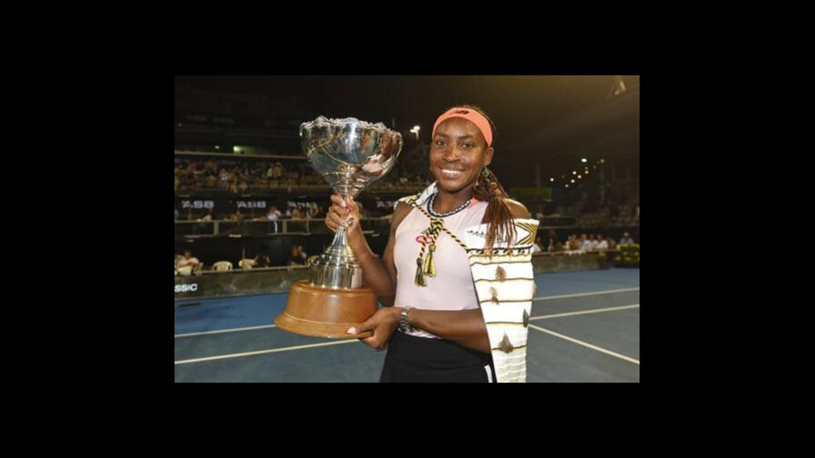 Coco Gauff conquista Auckland, en gran inicio de año