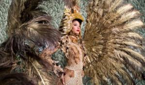 La delicada confecci&oacute;n del traje t&iacute;pico inspirada en la cigua palmera que usar&aacute; RD en Miss Universo