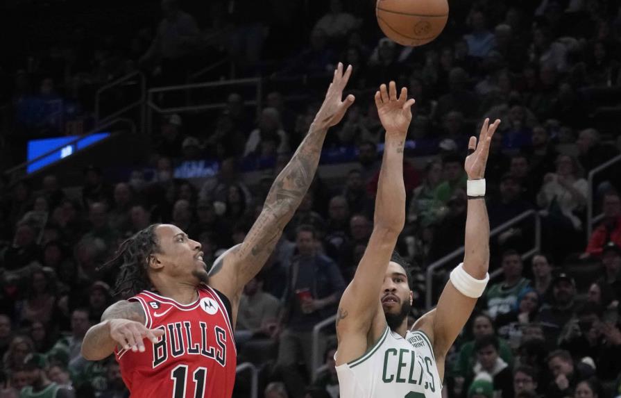 VIDEO | Celtics superan a los Bulls, tienen la mejor marca de la NBA