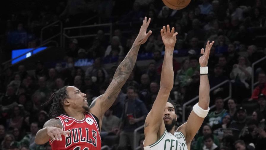 VIDEO | Celtics superan a los Bulls, tienen la mejor marca de la NBA