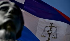 Reportan robo de tuberías para aire acondicionado en Palacio de Justicia de Santiago