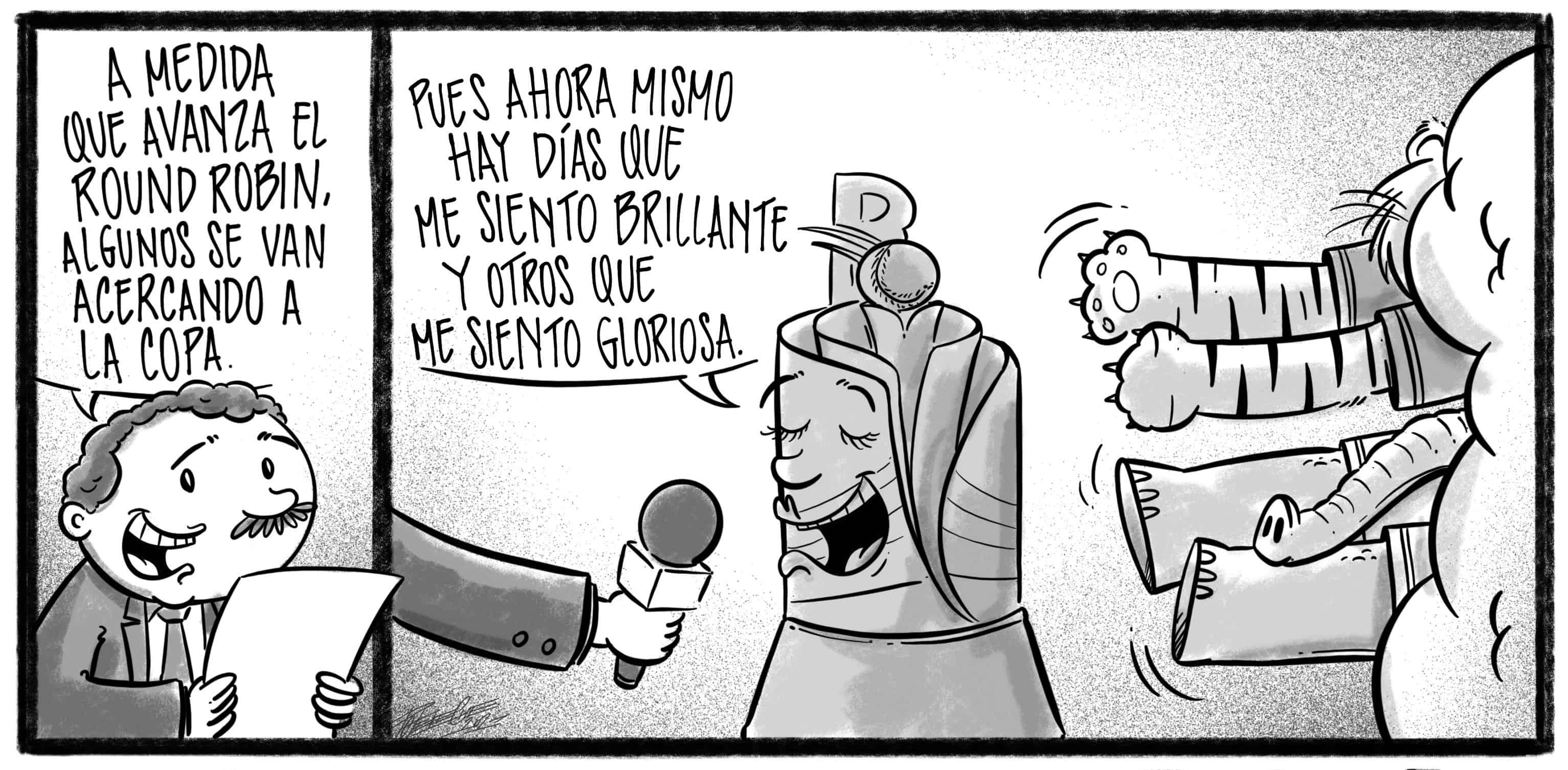 Caricatura de Noticiero Poteleche 11 enero 2023