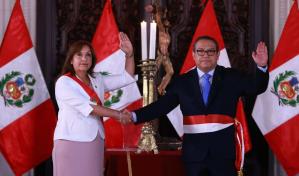 El gabinete de Boluarte llega al Congreso para confirmar su investidura