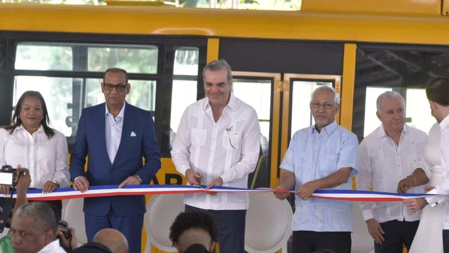 Presidente Abinader inaugura Sistema Nacional de Movilidad Escolar