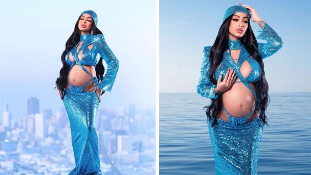 Yailin desmiente que haya dado a luz a su hija Cattleya