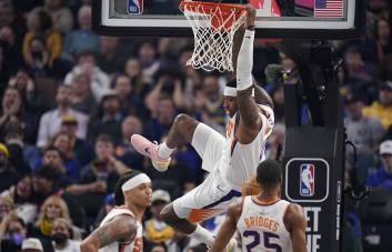 VIDEO | Bridges guía a Suns a victoria sobre Curry, Warriors