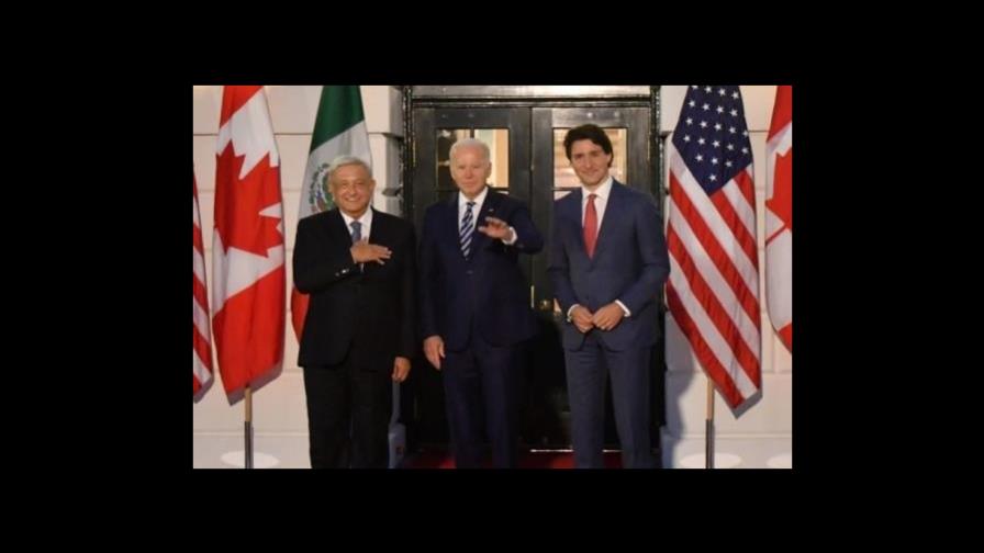 Biden, Trudeau y Obrador liman asperezas al cerrar cumbre Biden, Trudeau y Obrador liman asperezas al cerrar cumbre